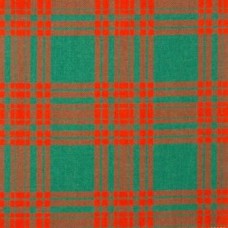 Menzies Green Ancient 16oz Tartan Fabric By The Metre